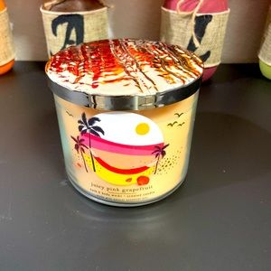 Juicy Pink Grapefruit 3 wick Candle